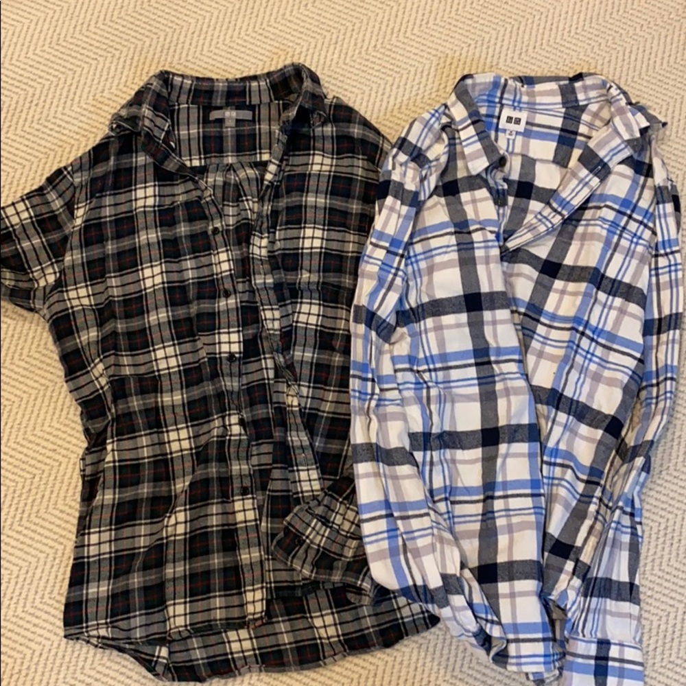 Flannel shirts